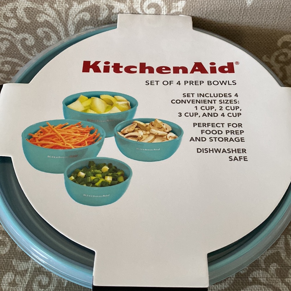 Kitchen Aid Bowl Set prep bowls storage bowls